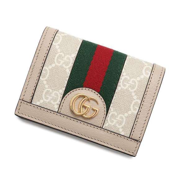 Gucci Supreme Case Compact Bifold Ophidia GG Wallet - Picture 1 of 8